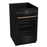 Gorenje GECS5B70CLB Fritstående komfur Elektrisk Keramisk Sort