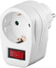 Goobay 68906 strømstik adapter Type F Hvid