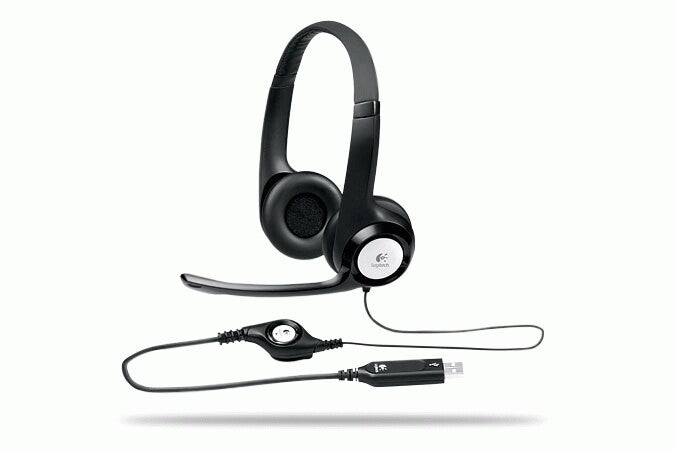 Logitech ClearChat Comfort Headset Ledningsført Opkald/musik Sort