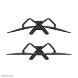 Neomounts DS45-600BL2 skærmbeslag og -stativer 81,3 cm (32") Skrivebord Sort
