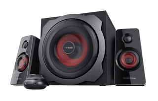 Trust GXT 38 2.1 højttalersæt 60 W Universel Sort 2.1 kanaler 15 W