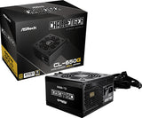 Asrock CL-650G Challenger enhed til strømforsyning 650 W 20+4 pin ATX ATX Sort