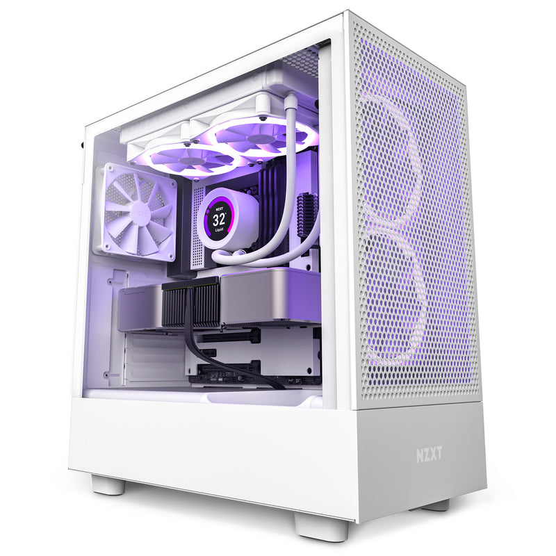 NZXT H5 Flow Midi Tower Hvid