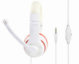 Gembird MHS-03-WTRD hovedtelefoner/headset Ledningsført Opkald/musik Rød, Hvid