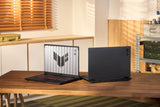 ASUS TUF Gaming A16 FA608WI-QT010W AMD Ryzen AI 9 370 Laptop 40,6 cm (16") WQXGA 16 GB LPDDR5x-SDRAM 1 TB SSD NVIDIA GeForce RTX 4070 Wi-Fi 6E (802.11ax) Windows 11 Home Sort, Grå QWERTZ Tysk