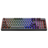Cooler Master Peripherals MK770 tastatur Universel USB + RF Wireless + Bluetooth QWERTY Fransk Mørkegrå, Grå