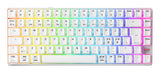 CHERRY XTRFY K33 Compact Wireless tastatur Spil USB + RF Wireless + Bluetooth QWERTY Nordisk Hvid