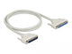 DeLOCK 86882 serielkabel Beige 1 m D-Sub 37 Pin