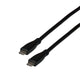 EFB Elektronik EBUSBC40-TB40G.0,8 USB-kabel USB4 Gen 3x2 0,8 m USB C 40 Gbit/sek. 100 W Sort