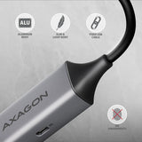 Axagon ADE-TXPD netværkskort Ethernet 1000 Mbit/s