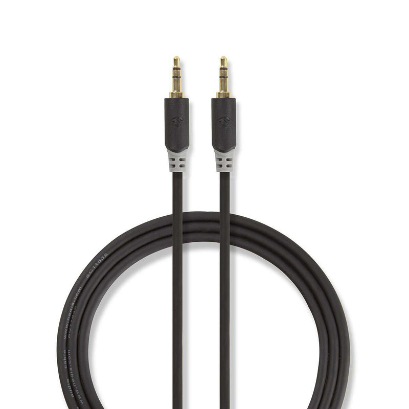 Nedis CABW22000AT20 lydkabel 2 m 3.5mm Anthracit