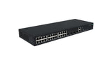 HPE CW 2150 24p 10M/100M/1G 4p SFP+ 1G/10G Administreret Gigabit Ethernet (10/100/1000) Sort