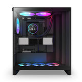 NZXT Kraken Elite 420 RGB Processor Alt-i-en væskekøler 14 cm Sort 1 stk