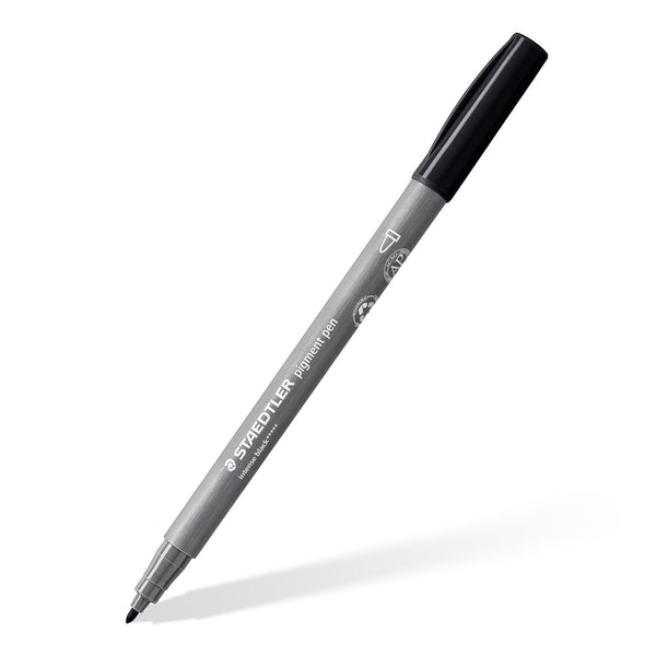 Staedtler Pigment Arts Intensiv Pen filtpen Sort 2 stk