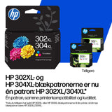 HP Original 302XL/304XL-blækpatron, sort