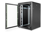 Digitus DN-19 22U-8/8-B-1 stativ Fritstående reol Sort