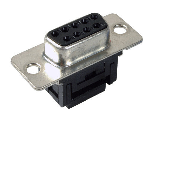 EFB Elektronik 29012.1 kabelsamler Dsub 25-pin Sort