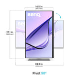 BenQ MA270U computerskærm 68,6 cm (27") 3840 x 2160 pixel 4K Ultra HD Hvid