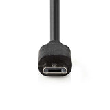 Nedis CCHAM240ABK oplader til mobil enhed Sort