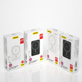 DUDAO wireless powerbank MagSafe 5000mAh black K14S Trådløs opladning Sort