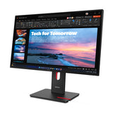 Lenovo ThinkVision T27QD-40 computerskærm 68,6 cm (27") 2560 x 1440 pixel Wide Quad HD LED Sort