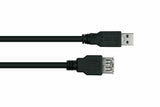 Kabelmeister UK30P-ASA-010S USB-kabel USB 3.2 Gen 1 (3.1 Gen 1) 1 m USB A 5 Gbit/sek. Sort