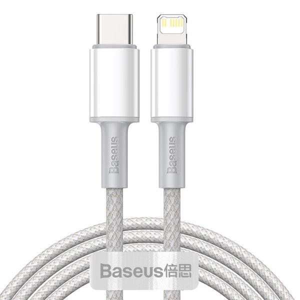 Baseus CATLGD-A02 Lightning kabel 2 m Hvid