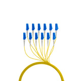 EFB Elektronik O8342S10OS2 InfiniBand og fiberoptisk kabel 10 m 12x LC U-DQ(ZN) BH Sort, Blå, Gul