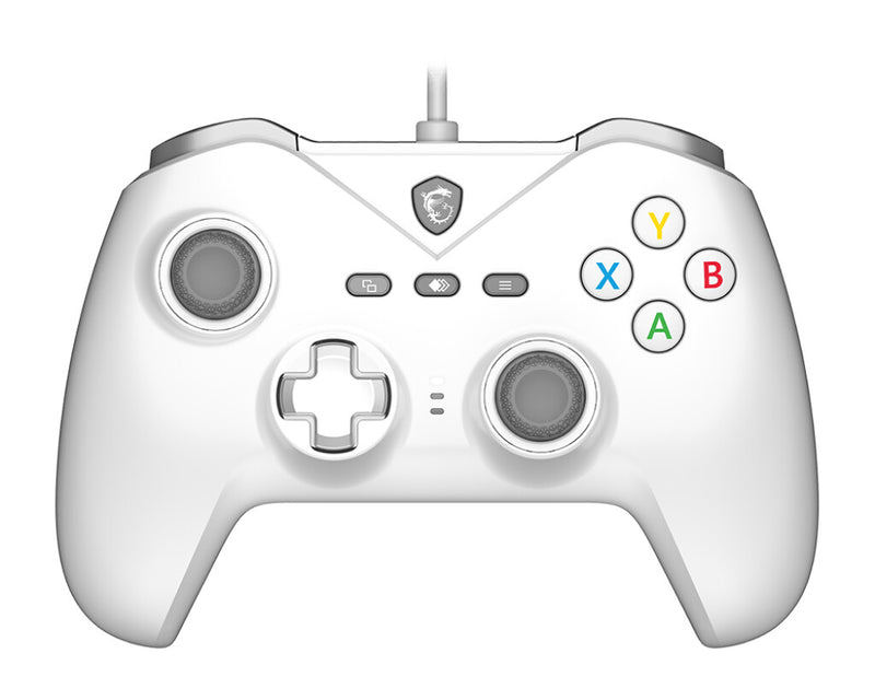 MSI FORCE GC200 WHITE spil-controller Hvid USB Gamepad Analog/digital Android, PC