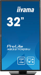 iiyama ProLite XB3270QSU-B1 computerskærm 80 cm (31.5") 2560 x 1440 pixel Quad HD LED Sort