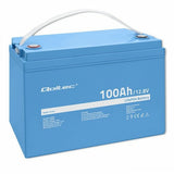 Qoltec 53705 batteri til køretøj Lithium jern fosfat (LiFePO4) 100 At 12,8 V 100 A Bil
