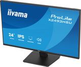 iiyama ProLite X2493HSU-B1 computerskærm 60,5 cm (23.8") 1920 x 1080 pixel Fuld HD LED Sort