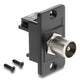 DeLOCK 91204 koaksial forbinder F/IEC 1 stk 75 ohm (Ω)