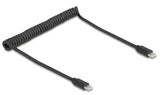 DeLOCK 90369 USB-kabel USB 2.0 0,75 m USB C 480 Gbit/sek. Sort