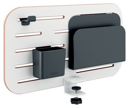 Leitz Ergo lille pegboard organiseringstavle til skrivebordet, 42x25 cm