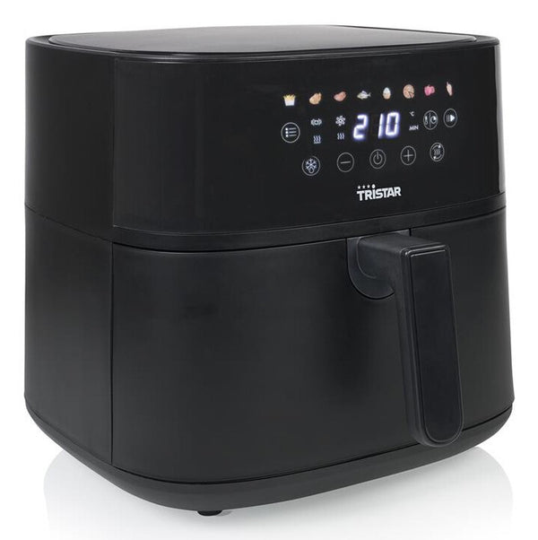 Tristar FR-9071 frituregryde Enkelt 8 L Enkeltstående 2000 W Varmluftsteger Sort