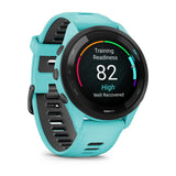 Garmin Forerunner 265 3,3 cm (1.3") AMOLED 46 mm Digital 416 x 416 pixel Berøringsskærm Sort, Blå Wi-Fi GPS (satellit)
