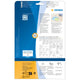 HERMA 4684 print etiket Transparent Selvklæbende printeretiket