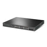 TP-Link JetStream TL-SG3428XPP-M2 netværksswitch Administreret L2+ 2.5G Ethernet (100/1000/2500) Strøm over Ethernet (PoE) 1U Sort