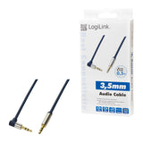 LogiLink 3.5mm - 3.5mm 0.5m lydkabel 0,5 m Blå