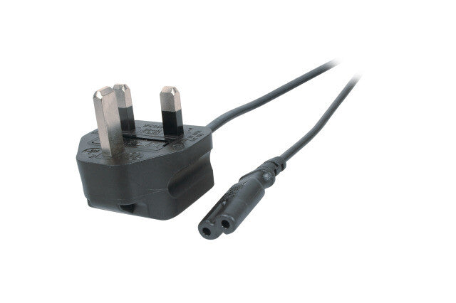 EFB Elektronik EK498.3 el-ledning Sort 3 m BS 1363/A C7 forbinder