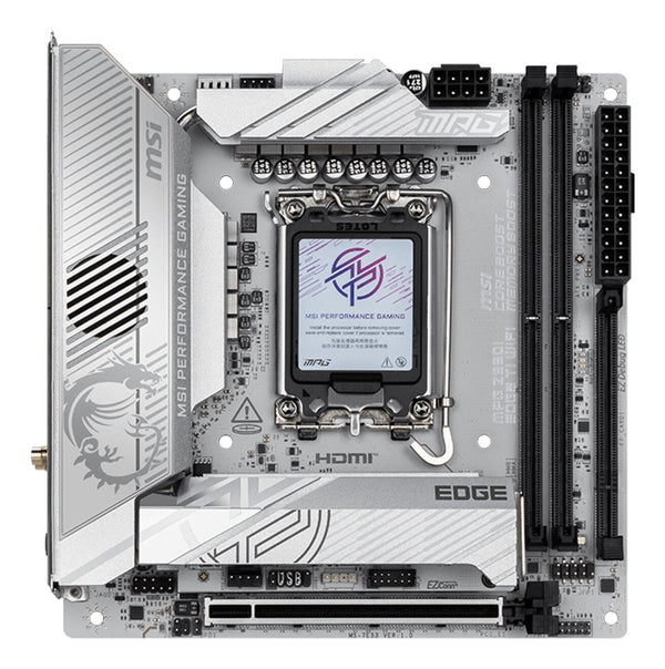 MSI MPG Z890I EDGE TI WIFI bundkort Intel Z890 LGA 1851 (Socket V1) mini ITX