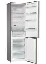 Gorenje NRK6202AXL4 Fritstående 331 L Grå, Metallic, Hvid