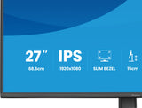 iiyama ProLite XB2793HSU-B1 computerskærm 68,6 cm (27") 1920 x 1080 pixel Fuld HD LED Sort