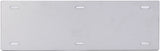 Voxicon DK-300B-WHT tastatur Bluetooth Nordisk Sølv, Hvid