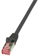 LogiLink Cat.6 S/FTP, 1.5m netværkskabel Sort 1,5 m Cat6 S/FTP (S-STP)