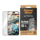 PanzerGlass ® Re:fresh Skærmbeskyttelse iPhone 15 Pro Max | Ultra-Wide Fit m. EasyAligner