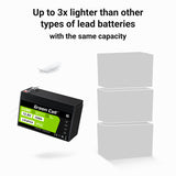 Green Cell LFPGC12V10AH UPS batteri Lithium jern fosfat (LiFePO4) 12,8 V 10 At