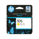 HP Original 935-blækpatron, gul