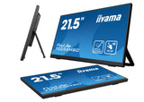 iiyama ProLite T2255MSC-B1 computerskærm 54,6 cm (21.5") 1920 x 1080 pixel Fuld HD LCD Berøringsskærm Sort
